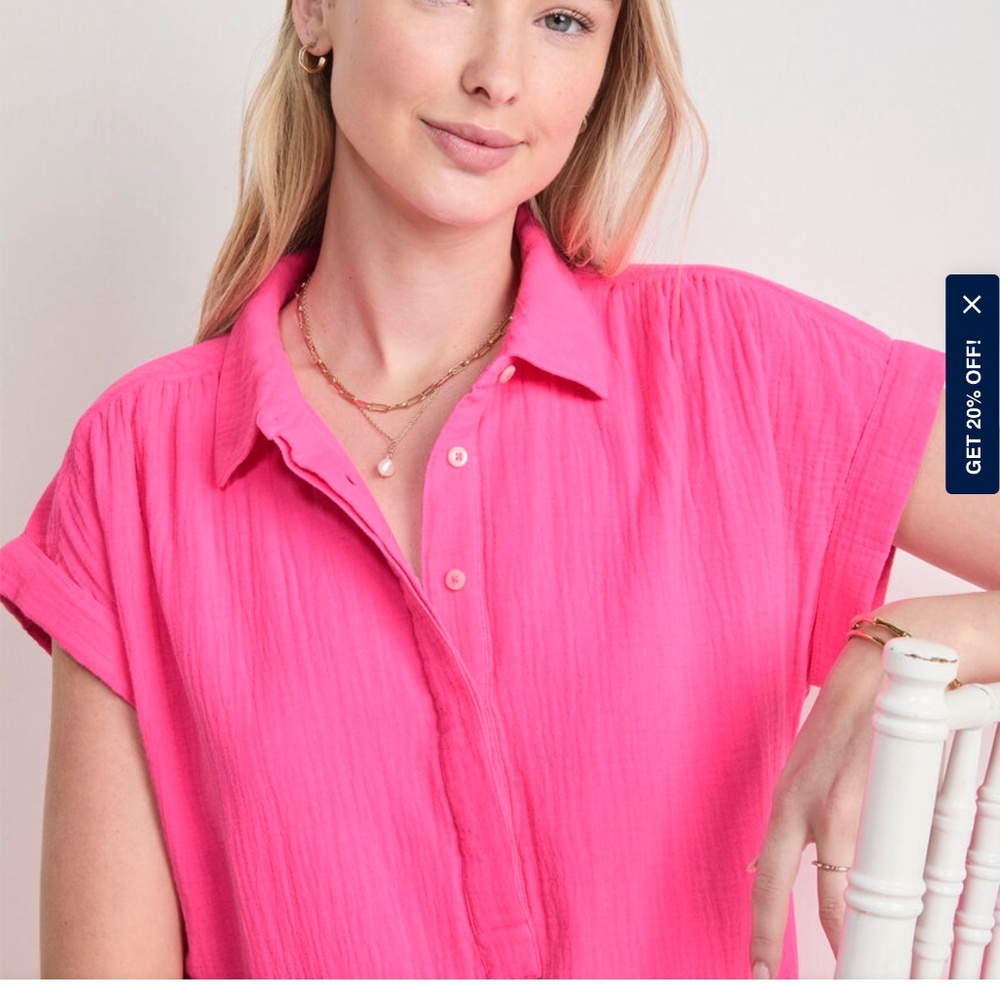 Vineyard Vines Margo shirtdress. NWT